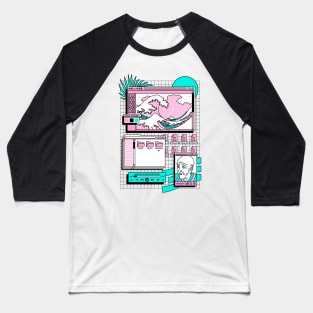 The Great Vaporwave III Baseball T-Shirt